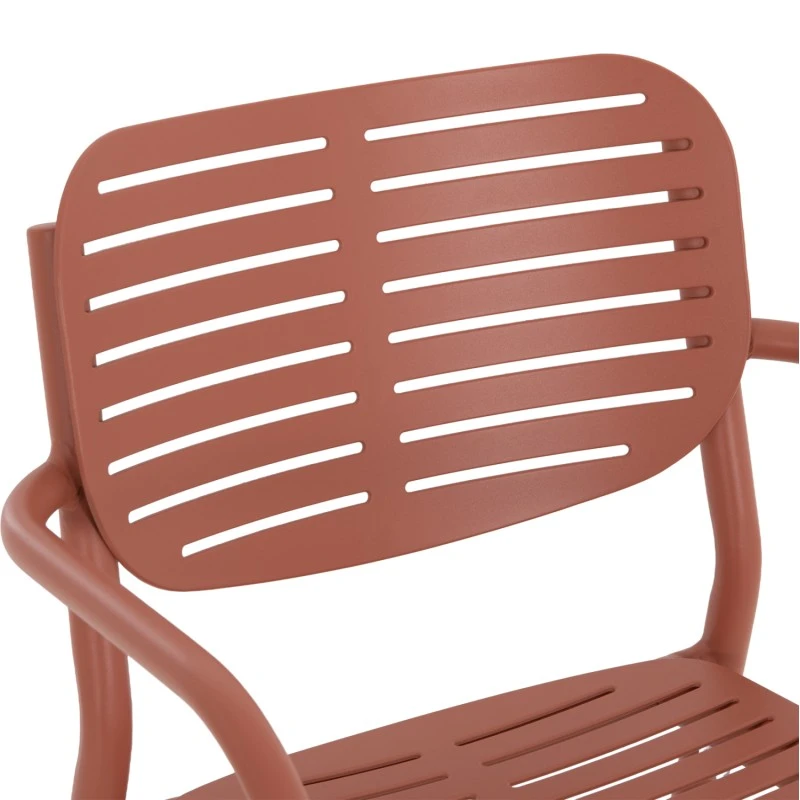 ΠΟΛΥΘΡΟΝΑ ΤΡΑΠΕΖΑΡΙΑΣ HILLIARD HM6644.08 ΑΛΟΥΜΙΝΙΟ ΣΕ TERRACOTTA 58x52x78Υεκ
