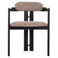 ΠΟΛΥΘΡΟΝΑ ΤΡΑΠΕΖΑΡΙΑΣ KALL HM18247.02 ΚΑΦΕ ΥΦΑΣΜΑ--PLYWOOD ΣΕ ΜΑΥΡΟ 56x45x73Υεκ