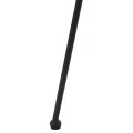ΠΟΛΥΘΡΟΝΑ ΤΥΠΟΥ ΦΩΛΙΑ ΜΕΤΑΛΛΙΚΗ ALLEGRA HM5458.11 ΜΕ WICKER ΜΠΕΖ 73x78x88Υεκ.