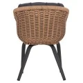 ΠΟΛΥΘΡΟΝΑ VICTUS HM6559.01 ΑΛΟΥΜΙΝΙΟ & OLEFIN ΓΚΡΙ-TWIST WICKER 60x62x76Yεκ