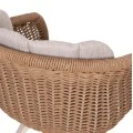 ΠΟΛΥΘΡΟΝΑ VICTUS HM6559.02 ΑΛΟΥΜΙΝΙΟ & OLEFIN ΜΠΕΖ-TWIST WICKER 60x62x76Yεκ