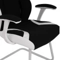 ΠΟΛΥΘΡΟΝΑ ZAHARA HM1102.02 ΣΕ ΧΡΩΜΑ ΜΑΥΡΟ ΜΕ ΑΣΠΡΟ 66,5x63x108cm