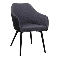ΠΟΛΥΘΡΟΝΑΚΙ CHARLES HM8522.01 ΜΕ ΥΦΑΣΜΑ ΣΚΟΥΡΟ ΓΚΡΙ PU ΜΑΥΡΟ 57x63x83Υ εκ. ΠΟΛΥΘΡΟΝΑΚΙ CHARLES HM8522.01 ΜΕ ΥΦΑΣΜΑ ΣΚΟΥΡΟ ΓΚΡΙ PU ΜΑΥΡΟ 57x63x83Υ εκ.