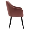 ΠΟΛΥΘΡΟΝΑΚΙ CHARLES HM8522.02 ΜΕ ΒΕΛΟΥΔΟ ΣΑΠΙΟ ΜΗΛΟ 52x60x89Υ εκ.