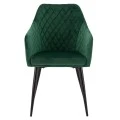 ΠΟΛΥΘΡΟΝΑΚΙ CHARLES HM8522.03 ΜΕ ΚΥΠΑΡΙΣΣΙ ΒΕΛΟΥΔΟ 52x60x89Υ εκ.