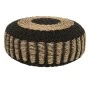 ΠΟΥΦ ΣΚΑΜΠΟ SARONI HM7851.02 SEAGRASS ΣΕ ΦΥΣΙΚΟ-ΜΑΥΡΟ ΧΡΩΜΑ Φ60x35Yεκ.