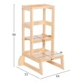 ΠΥΡΓΟΣ ΕΚΜΑΘΗΣΗΣ τ.MONTESSORI PEPE HM9291.01 ΞΥΛΟ ΠΕΥΚΟΥ ΦΥΣΙΚΟ 55x53x90Υεκ