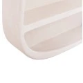 ΡΑΦΙ ΤΟΙΧΟΥ ΣΕΙΡΑ SANTORINI HM18058 MDF ΣΕ ΥΠΟΛΕΥΚΟ ΧΡΩΜΑ 95x18x100Υεκ.