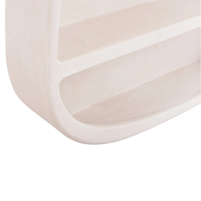 ΡΑΦΙ ΤΟΙΧΟΥ ΣΕΙΡΑ SANTORINI HM18058 MDF ΣΕ ΥΠΟΛΕΥΚΟ ΧΡΩΜΑ 95x18x100Υεκ.