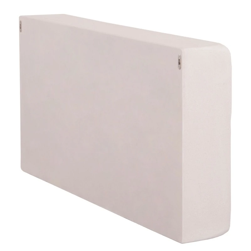 ΡΑΦΙ ΤΟΙΧΟΥ ΣΕΙΡΑ SANTORINI HM18063.01 MDF ΣΕ ΥΠΟΛΕΥΚΟ 120x18x60Υεκ.