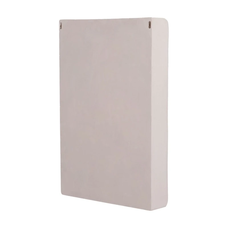 ΡΑΦΙΕΡΑ-ΚΟΜΜΟ ΣΕΙΡΑ SANTORINI HM18059 MDF ΣΕ ΥΠΟΛΕΥΚΟ 80x18x120Υεκ.