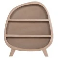 ΡΑΦΙΕΡΑ ΣΕΙΡΑ SANTORINI HM18060.02 MDF ΣΕ ΚΑΦΕ ΧΡΩΜΑ 120x38x133Υεκ.