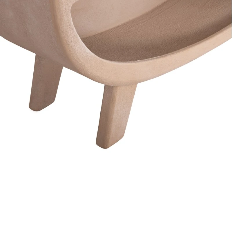 ΡΑΦΙΕΡΑ ΣΕΙΡΑ SANTORINI HM18060.02 MDF ΣΕ ΚΑΦΕ ΧΡΩΜΑ 120x38x133Υεκ.