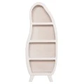 ΡΑΦΙΕΡΑ ΣΕΙΡΑ SANTORINI HM18067 MDF ΣΕ ΥΠΟΛΕΥΚΟ ΧΡΩΜΑ 80x38x196Υεκ.