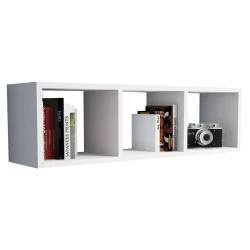ΡΑΦΙΕΡΑ ΤΟΙΧΟΥ ΜΕΛΑΜΙΝΗΣ ΛΕΥΚΗ CLASSIKER HM9228.11 90x22x25,6Υ εκ.