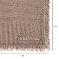 ΡΙΧΤΑΡΙ ME ΚΡΟΣΙΑ DREAMTOPIA HM12164.01 ΣΕ ΚΑΦΕ ΧΡΩΜΑ 178X178εκ.
