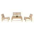 ΣΑΛΟΝΙ ΕΞΩΤ. ΧΩΡΟΥ 4ΤΜΧ LONDER HM11957 ΜΑΣΙΦ TEAK-ΣΥΝΘ.RATTAN-ΦΥΣΙΚΟ