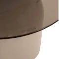 ΣΕΤ 2 ΤΡΑΠΕΖΙΑ ΣΑΛΟΝΙΟΥ BELLINS HM18314.04 ΜΠΕΖ ΜΕΤΑΛ.ΒΑΣΕΙΣ--ΓΥΑΛΙ Φ50εκ & Φ40εκ