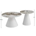 ΤΡΑΠΕΖΙΑ ΣΑΛΟΝΙΟΥ RIDGE(X) HM18307.01 SINTERED STONE TOPS--ΒΑΣΕΙΣ ΛΕΥΚΕΣ Φ50 & Φ70