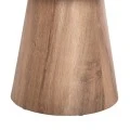 ΣΕΤ 2ΤΜΧ ΤΡΑΠΕΖΙΑ ΣΑΛΟΝΙΟΥ KARAN HM21085 MDF ΦΥΣΙΚΟ ΞΥΛΟΥ Φ80εκ & Φ45εκ