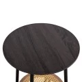 ΣΕΤ 2ΤΜΧ ΤΡΑΠΕΖΙΑ ΣΑΛΟΝΙΟΥ SEWELL HM21087 MDF-ΜΕΤΑΛΛΟ-ΣΥΝΘΕΤΙΚΟ RATTAN Φ80εκ & Φ45εκ
