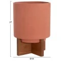 ΣΕΤ 3 ΓΛΑΣΤΡΕΣ ΜΕ TEAK ΒΑΣΕΙΣ TANTI HM4685 FIBER CEMENT ΣΕ 3 ΧΡΩΜΑΤΑ