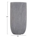 ΣΕΤ 3ΤΜΧ ΓΛΑΣΤΡΕΣ ΚΥΛΙΝΔΡΟΙ ΣΕΙΡΑ GARDENER HM4720 FIBERCLAY-ΧΡΩΜΑ CEMENT Φ44x79Υεκ