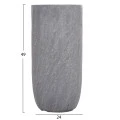 ΣΕΤ 3ΤΜΧ ΓΛΑΣΤΡΕΣ ΚΥΛΙΝΔΡΟΙ ΣΕΙΡΑ GARDENER HM4720 FIBERCLAY-ΧΡΩΜΑ CEMENT Φ44x79Υεκ