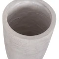 ΣΕΤ 3ΤΜΧ ΓΛΑΣΤΡΕΣ ΚΥΛΙΝΔΡΟΙ ΣΕΙΡΑ GARDENER HM4721 FIBERCLAY-ΧΡΩΜΑ CEMENT Φ42x78Υεκ