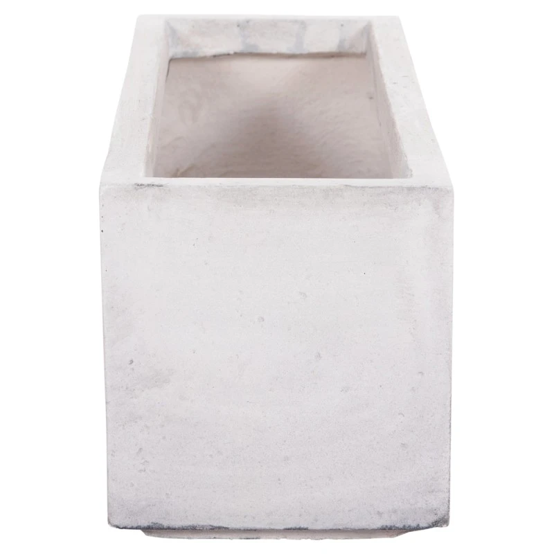 ΣΕΤ 3ΤΜΧ ΓΛΑΣΤΡΕΣ ΟΡΘΟΓΩΝΙΕΣ GARDENER HM4723 FIBERCLAY ΓΚΡΙ CEMENT 81x30x30Υεκ.