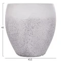 ΣΕΤ 3ΤΜΧ ΓΛΑΣΤΡΕΣ ΣΕΙΡΑ GARDENER HM4718 FIBERCLAY ΛΕΥΚΟ Φ55x54Υεκ