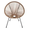 ΣΕΤ ΕΞΩΤΕΡΙΚΟΥ ΧΩΡΟΥ 3ΤΜΧ ACAPULCO HM21100 TWISTED WICKER-ΜΕΤΑΛΛΟ