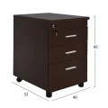 ΣΕΤ ΓΡΑΦΕΙΟΥ 2ΤΜΧ ΣΕ ΧΡΩΜΑ WENGE HM10214.02
