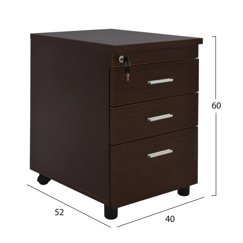 ΣΕΤ ΓΡΑΦΕΙΟΥ 2ΤΜΧ ΣΕ ΧΡΩΜΑ WENGE HM10214.02