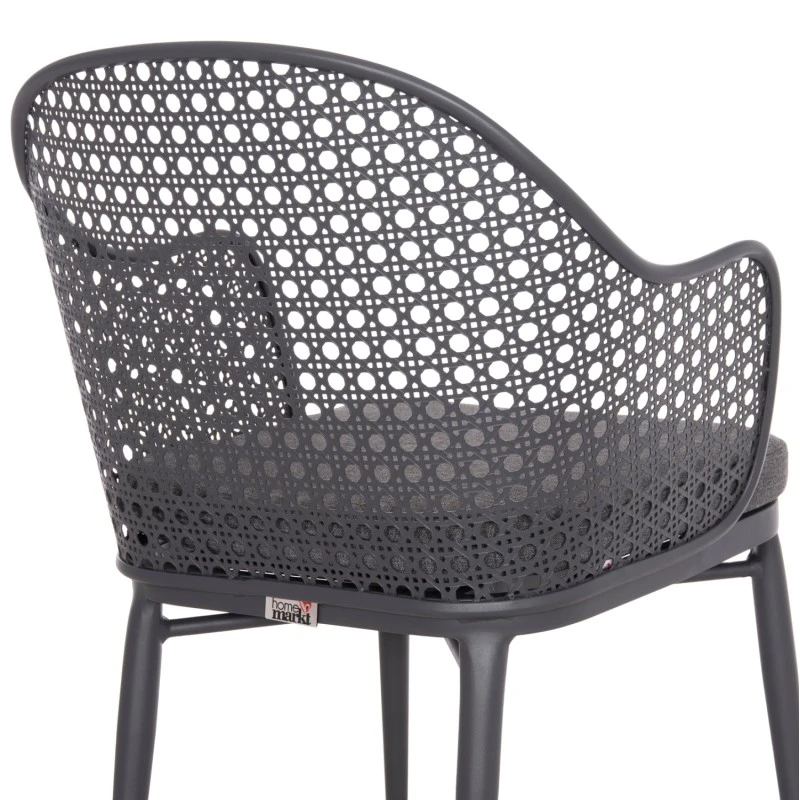 ΣΕΤ LOUNGE 3TMX ΕΞ.ΧΩΡΟΥ OREGO HM21106.01 ΑΛΟΥΜΙΝΙΟ ΣΕ ΣΚΟΥΡΟ ΓΚΡΙ