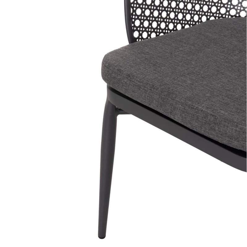ΣΕΤ LOUNGE 3TMX ΕΞ.ΧΩΡΟΥ OREGO HM21106.01 ΑΛΟΥΜΙΝΙΟ ΣΕ ΣΚΟΥΡΟ ΓΚΡΙ