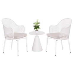 ΣΕΤ LOUNGE 3TMX ΕΞ.ΧΩΡΟΥ OREGO HM21106.02 ΑΛΟΥΜΙΝΙΟ ΣΕ ΛΕΥΚΟ ΣΕΤ LOUNGE 3TMX ΕΞ.ΧΩΡΟΥ OREGO HM21106.02 ΑΛΟΥΜΙΝΙΟ ΣΕ ΛΕΥΚΟ
