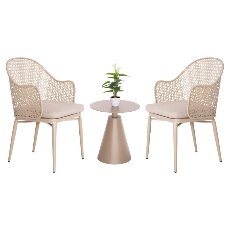 ΣΕΤ LOUNGE 3TMX ΕΞ.ΧΩΡΟΥ OREGO HM21106.03 ΑΛΟΥΜΙΝΙΟ ΣΕ ΚΑΠΟΥΤΣΙΝΟ