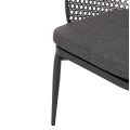 ΣΕΤ LOUNGE 3TMX ΕΞ.ΧΩΡΟΥ OREGO HM21107.01 ΑΛΟΥΜΙΝΙΟ & ΜΕΤΑΛΛΟ ΣΕ ΣΚΟΥΡΟ ΓΚΡΙ
