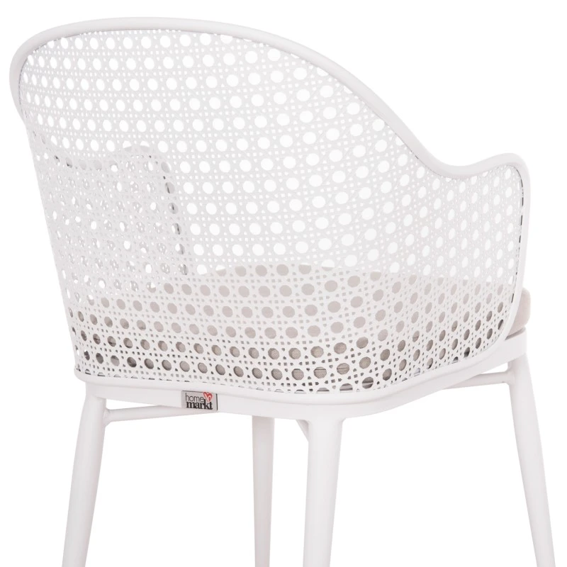 ΣΕΤ LOUNGE 3TMX ΕΞ.ΧΩΡΟΥ OREGO HM21107.02 ΑΛΟΥΜΙΝΙΟ & ΜΕΤΑΛΛΟ ΣΕ ΛΕΥΚΟ