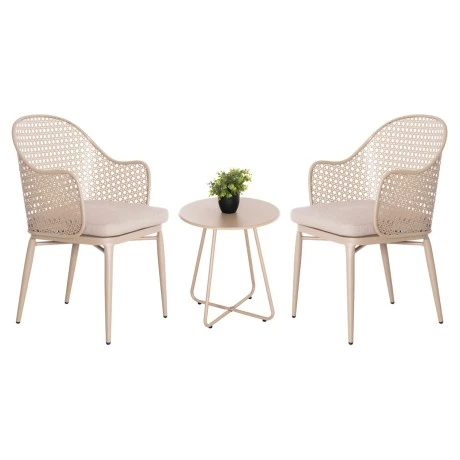ΣΕΤ LOUNGE 3TMX ΕΞ.ΧΩΡΟΥ OREGO HM21107.03 ΑΛΟΥΜΙΝΙΟ & ΜΕΤΑΛΛΟ ΣΕ ΚΑΠΟΥΤΣΙΝΟ