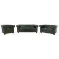 ΣΕΤ ΣΑΛΟΝΙ 3ΤΜΧ MOBAR HM10912.08 PU ΔΕΡΜΑ Τ.CHESTERFIELD ΚΥΠΑΡΙΣΣΙ