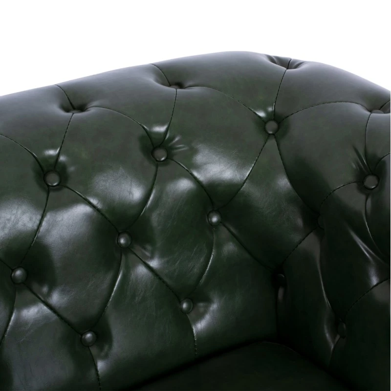 ΣΕΤ ΣΑΛΟΝΙ 3ΤΜΧ MOBAR HM10912.08 PU ΔΕΡΜΑ Τ.CHESTERFIELD ΚΥΠΑΡΙΣΣΙ