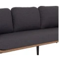 ΣΕΤ ΣΑΛΟΝΙ 5ΤΜΧ STERN HM6555.01 ΓΚΡΙ ΑΛΟΥΜΙΝΙΟ & OLEFIN--TWIST WICKER ΣΕ ΦΥΣΙΚΟ