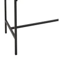 ΣΕΤ ΤΡΑΠΕΖΑΡΙΑ ΜΠΑΡ 5ΤΜΧ BOXY HM9882.13 ΜΑΥΡΟ ΜΕΤΑΛΛΟ-ΜΕΛΑΜΙΝΗ ΜΑΥΡΟ ΜΑΡΜΑΡΟ