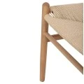 ΣΕΤ ΤΡΑΠΕΖΑΡΙΑΣ 5ΤΜΧ BRAVE HM21182 MDF TOP-ΞΥΛΟ ΟΞΙΑΣ & PAPER ROPE ΣΕ ΦΥΣΙΚΟ