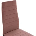 ΣΕΤ ΤΡΑΠΕΖΑΡΙΑΣ 5ΤΜΧ LADY HM21199.02 ΓΥΑΛΙ--ΜΕΤΑΛΛΟ ΣΕ ΜΑΥΡΟ & ΒΕΛΟΥΔΟ ΣΑΠΙΟ ΜΗΛΟ