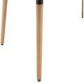 ΣΕΤ ΤΡΑΠΕΖΑΡΙΑΣ 5ΤΜΧ LUCIEN HM21183 MDF TOP & ΞΥΛΟ ΟΞΙΑΣ ΣΕ ΦΥΣΙΚΟ ΧΡΩΜΑ