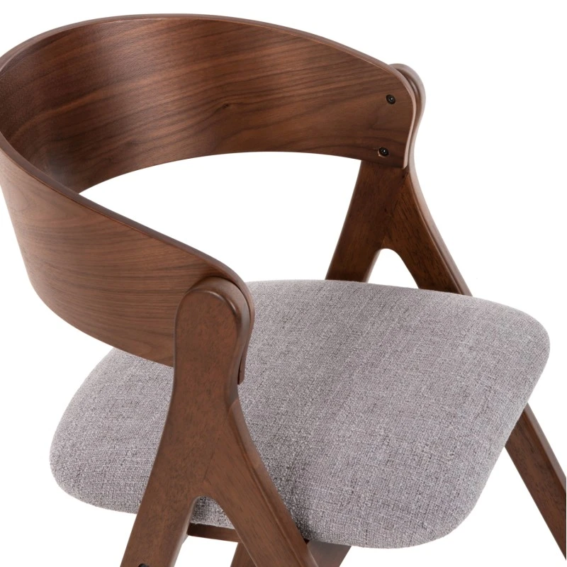 ΣΕΤ ΤΡΑΠΕΖΑΡΙΑΣ 5ΤΜΧ NEKKER HM21340.01 ΤΡΑΠΕΖΙ ΑΠΟ MDF--ΚΑΡΕΚΛΕΣ ΑΠΟ RUBBERWOOD