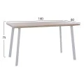 ΣΕΤ ΤΡΑΠΕΖΑΡΙΑΣ 5ΤΜΧ OFIRA HM10634 MDF TOP ΣΕ SONAMA--ΛΕΥΚΕΣ ΚΑΡΕΚΛΕΣ